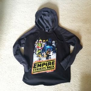 Medium black and grey Star Wars hoodie